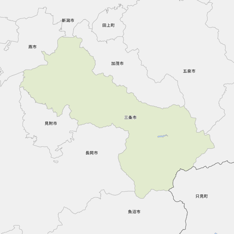 新潟県___三条市の地図