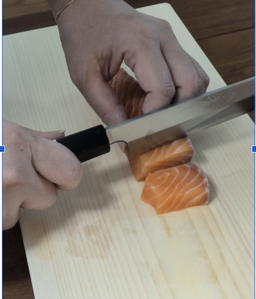 初めて刺身包丁を使ってみた! 前編