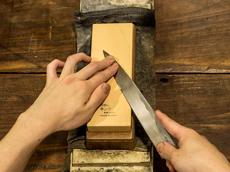 包丁の研ぎ方 柳刃包丁 刺身包丁