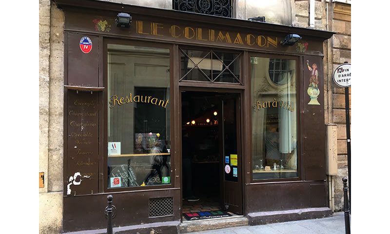 yelpで検索をして探したレストラン le colimaçon !