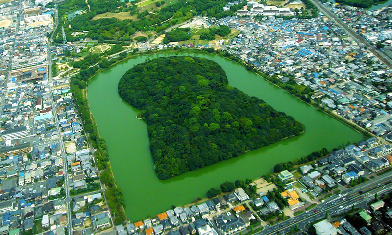 刃物の街にある仁徳天皇陵が世界遺産に登録勧告